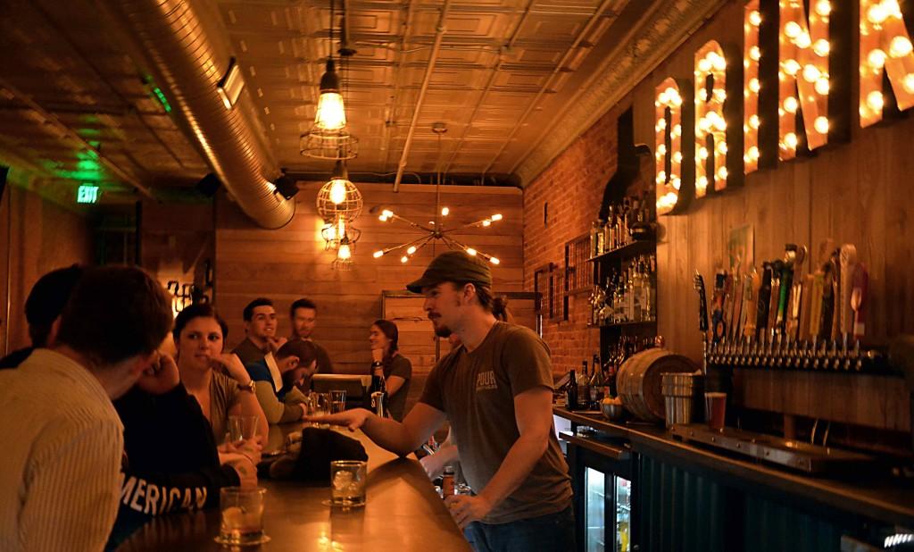 Pour Brothers is one of the many bars that makes up Fort Collins' bar scene. Photo by Lawrence Lam.