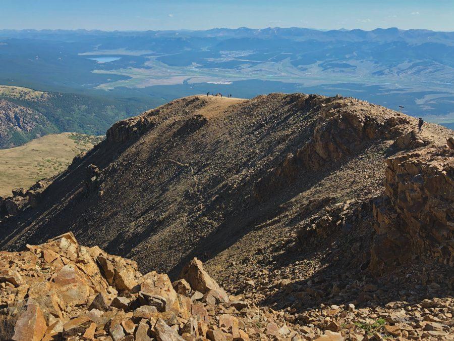 wideshot of Mount Elbert