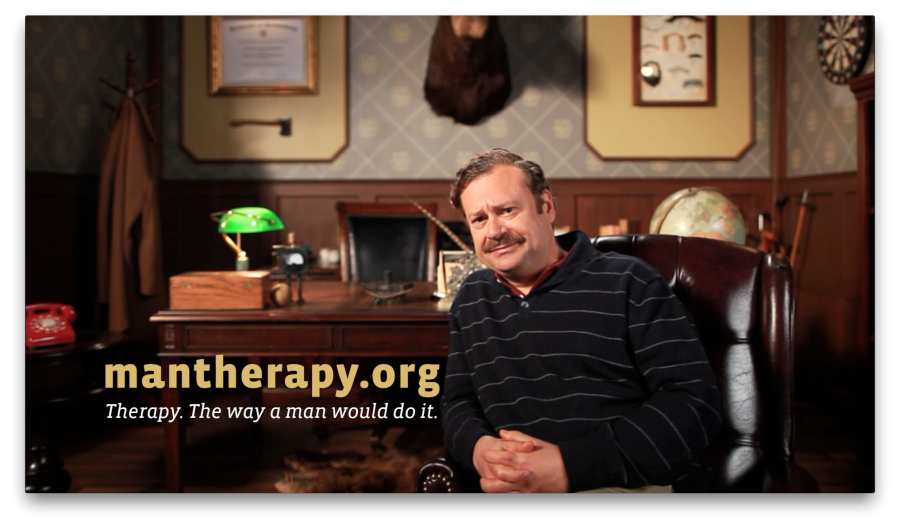 Man Therapy is an online mental help platform geared towards to men.  (Photo via Cactus Mike, Wikimedia Commons)