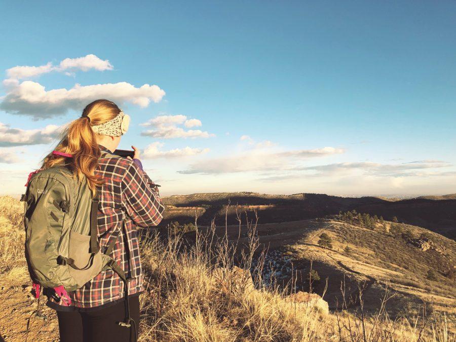 Hike up one of the many trails at Horsetooth Reservoir as the days get longer and warmer. Photo credit: Emily Carrington