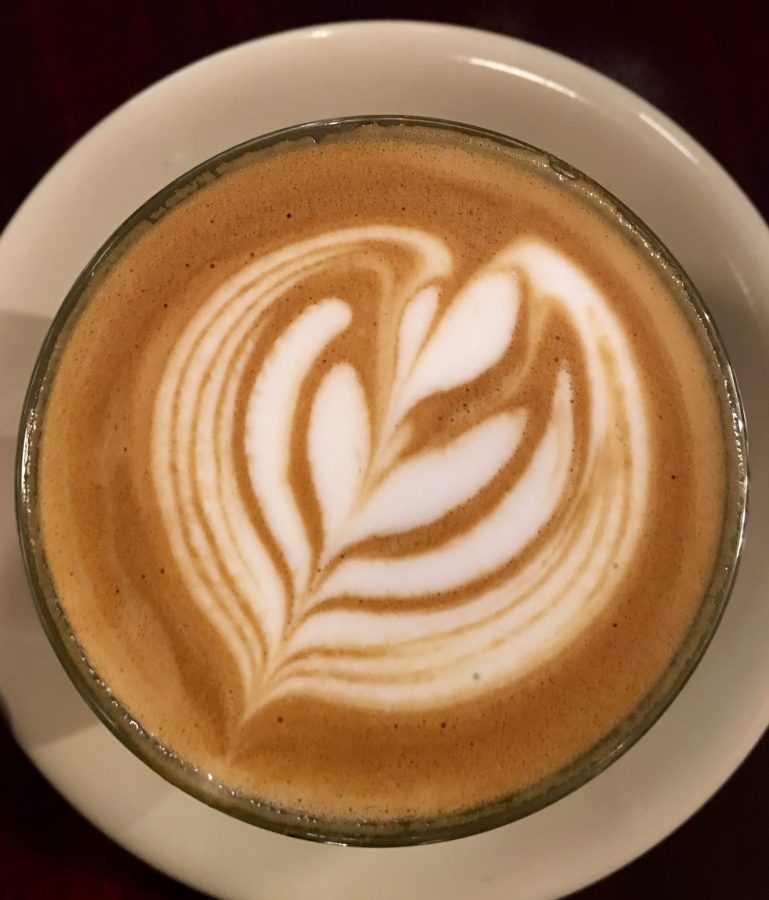 A Cortado from Starry Night Espresso Café