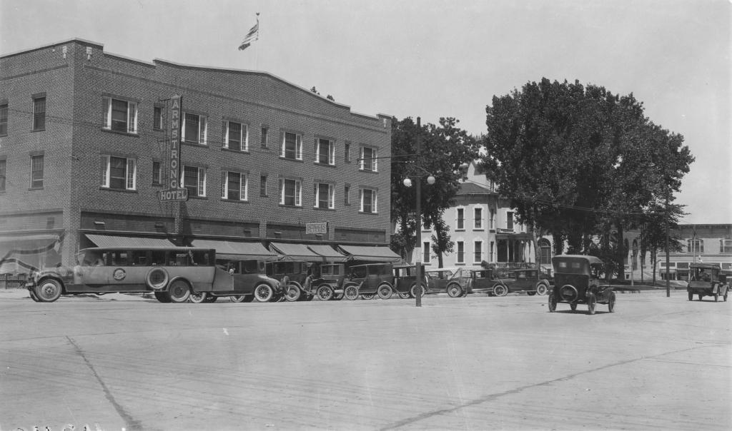 Armstrong Hotel, Fort Collins, Colorado July 24, 1924. Photo courtesy of Colorado State University.