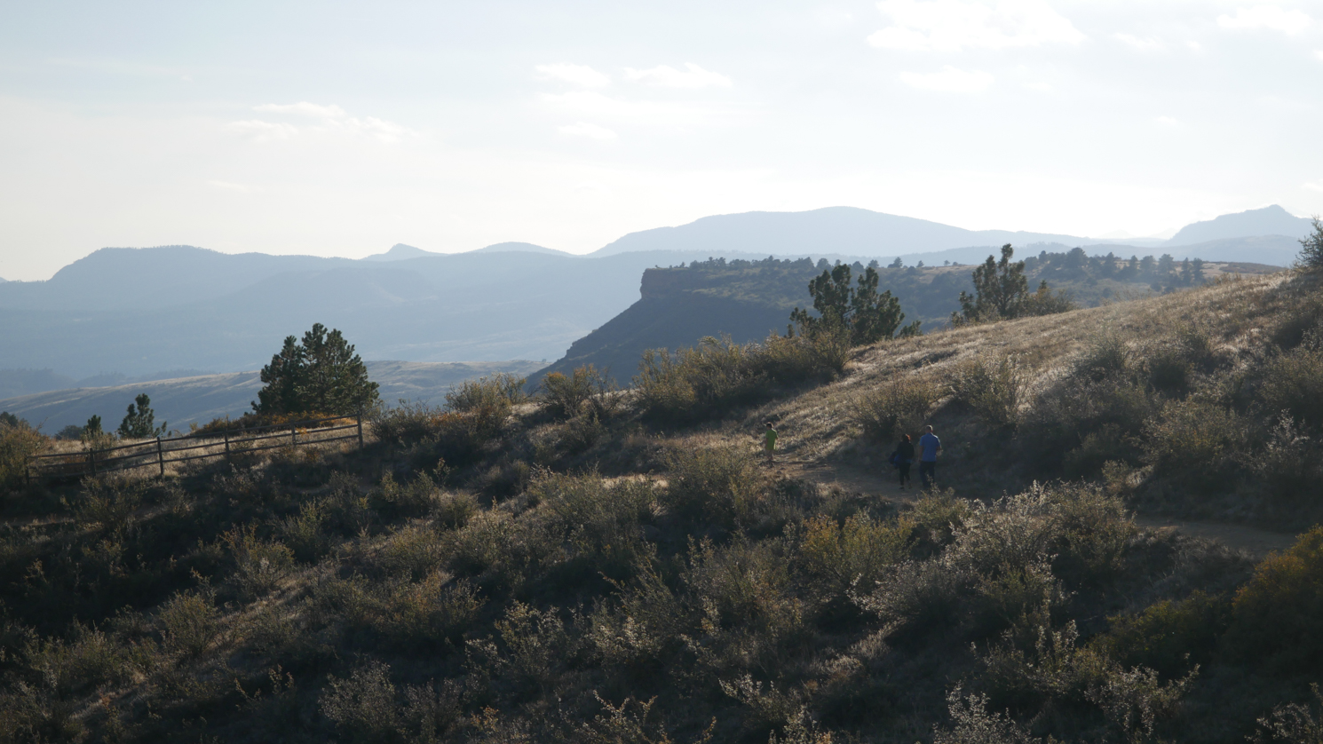 The Horsetooth Rock Trail.