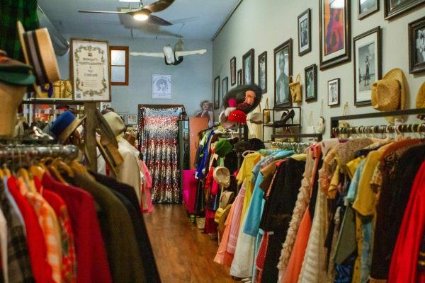 Wear It Again Sam, located in the heart of Old Town, sells mostly vintage women’s clothing on Nov. 21, 2023.