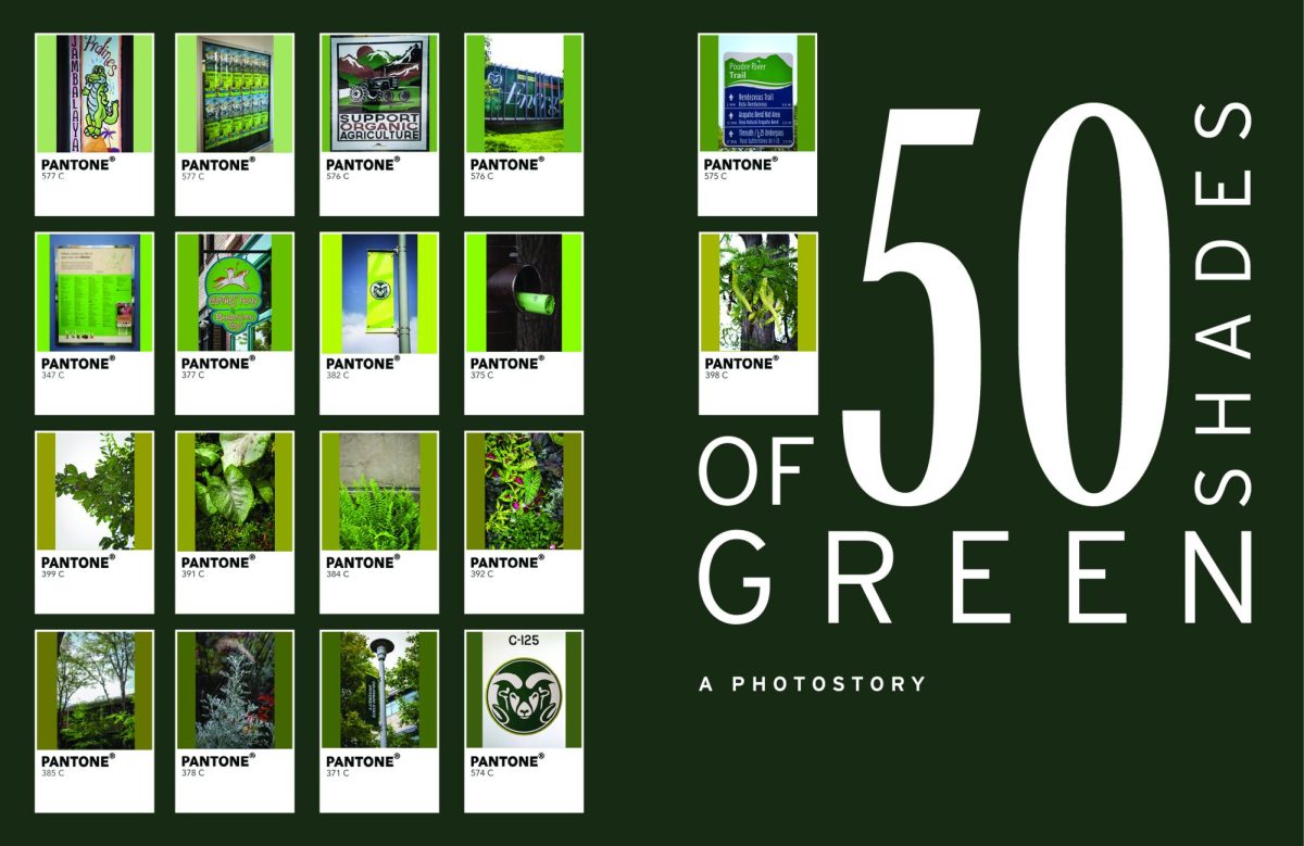 Various shades of green throughout Fort Collins, Colo. Sept. 8-12.