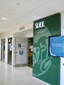 The SLiCE office is located on the main floor of the Lory Student Center at Colorado State University, Fort Collins, Colo., Aug. 11.